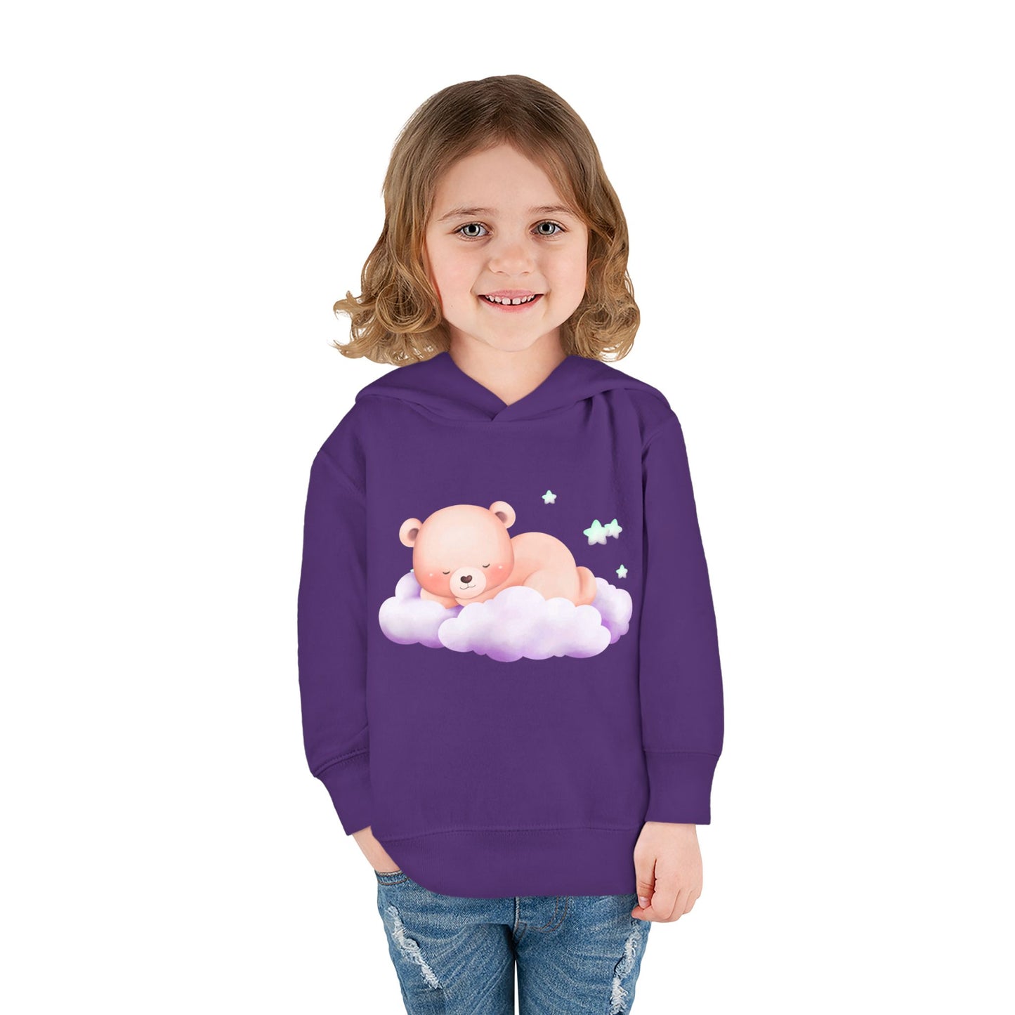 Adorable Bear Design Fleece Hoodie | Nursery Outfit | True North