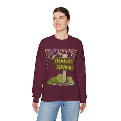 Thanksgiving Vibes Crewneck Sweatshirt | Thanksgiving Sweater | True North