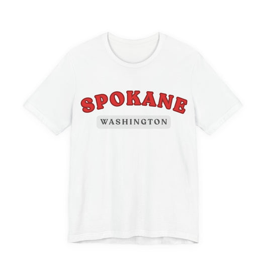 Spokane Washington Retro Arch Tee
