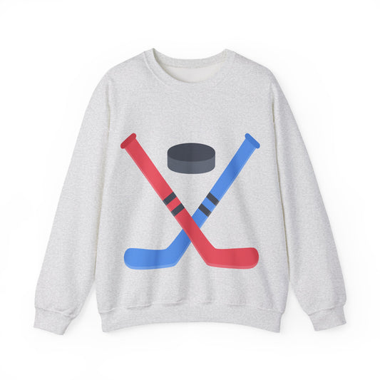 Hockey Themed Sweatshirt | Cozy Pullover for Ice Hockey Fans | True North