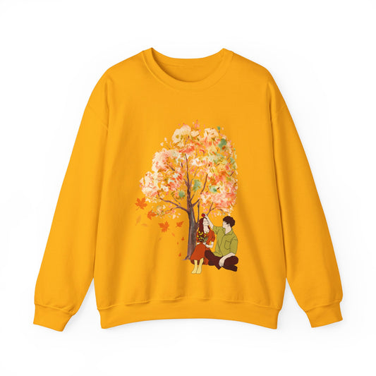 Cozy Fall Couple Crewneck Sweatshirt | Autumn Vibes | True North