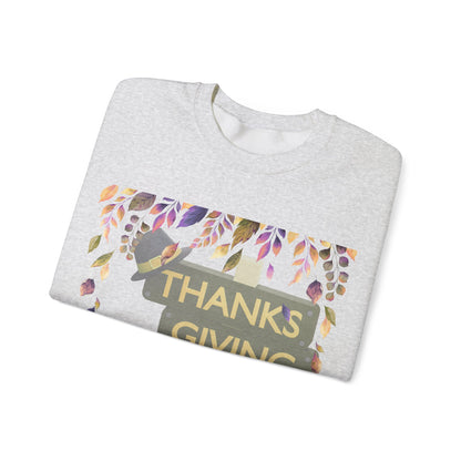 Thanksgiving Vibes Crewneck Sweatshirt | Thanksgiving Sweater | True North