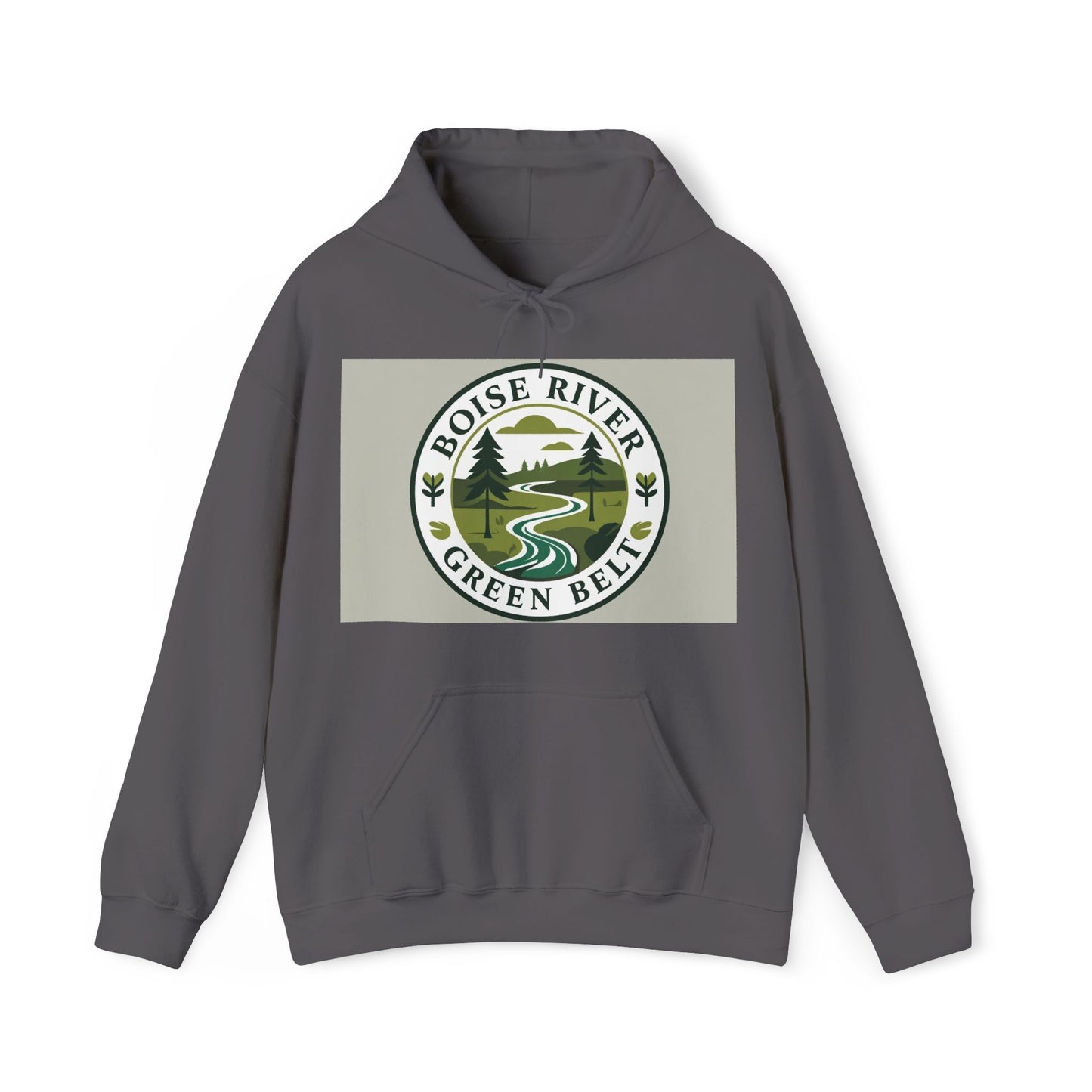 Boise River Greenbelt Hoodie — Scenic Outdoor Trail Sweatshirt