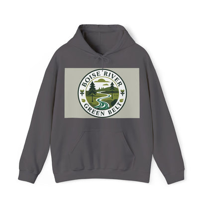 Boise River Greenbelt Hoodie — Scenic Outdoor Trail Sweatshirt