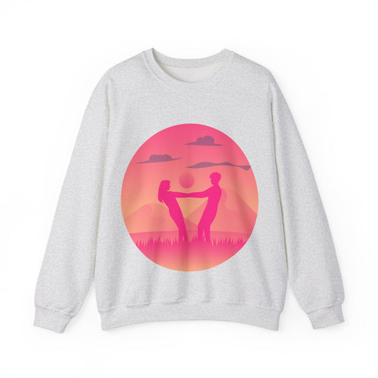 Romantic Sunset Crewneck Sweatshirt | Casual Wear | True North