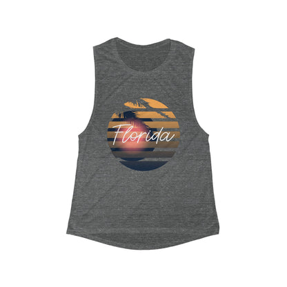 Florida | Women’s Flowy Scoop Muscle Tank | True North