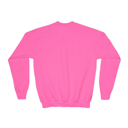 Cute Halloween Youth Crewneck Sweatshirt | BOO Graphic Sweatshirt | True North