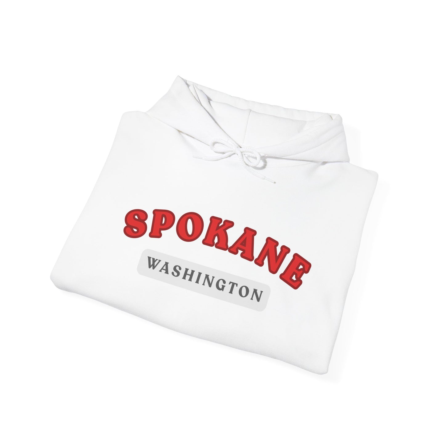 Spokane Washington Pullover Hoodie – Classic Collegiate City Sweatshirt