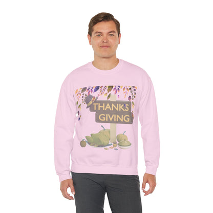 Thanksgiving Vibes Crewneck Sweatshirt | Thanksgiving Sweater | True North