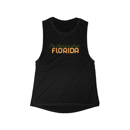 Florida | Women’s Flowy Scoop Muscle Tank | True North