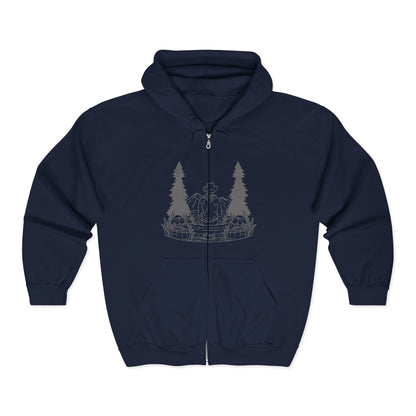 Cozy Outdoor Zip Hoodie | Hooded Sweatshirt for Winter Adventures | True North
