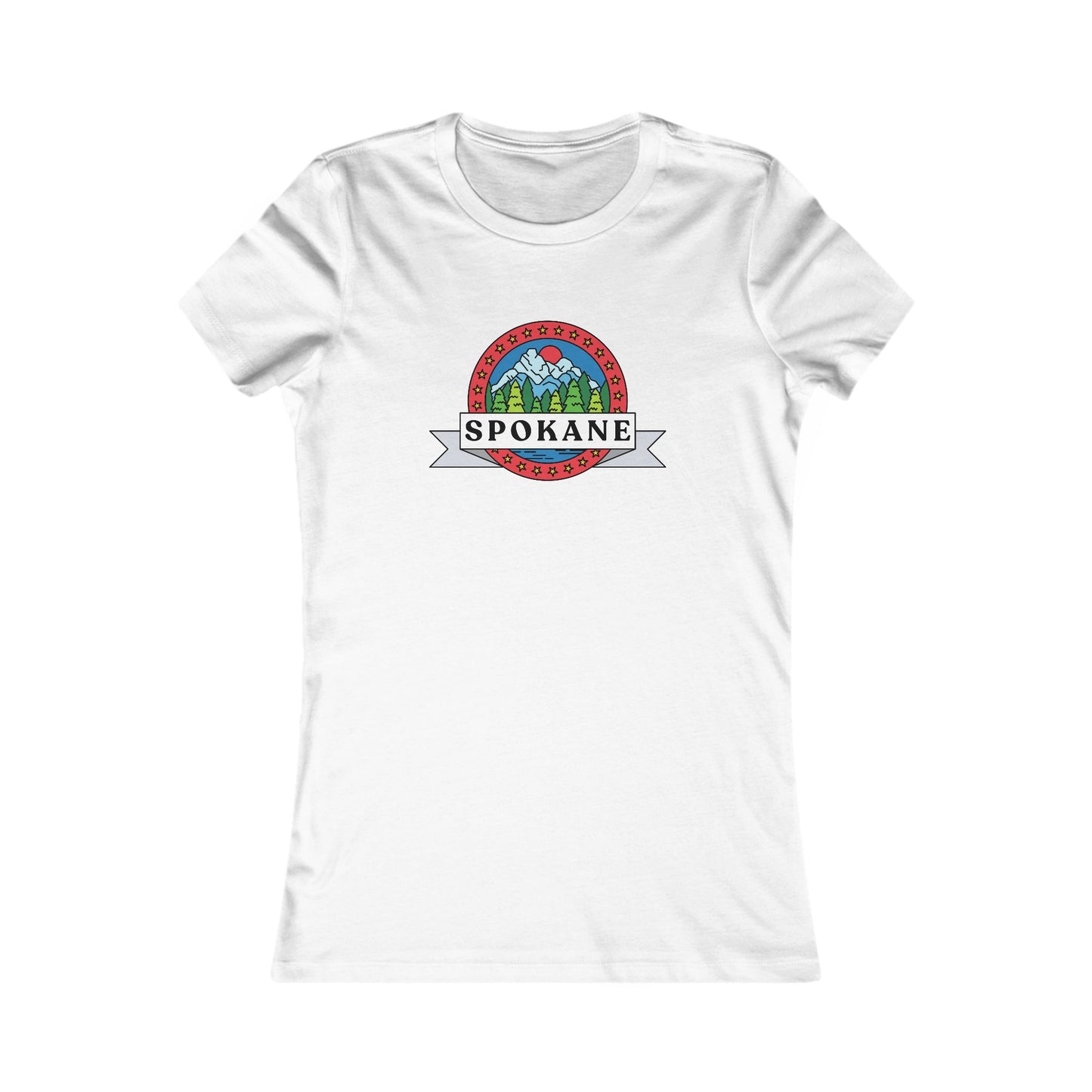 Spokane Scenic Mountains Women's Tee