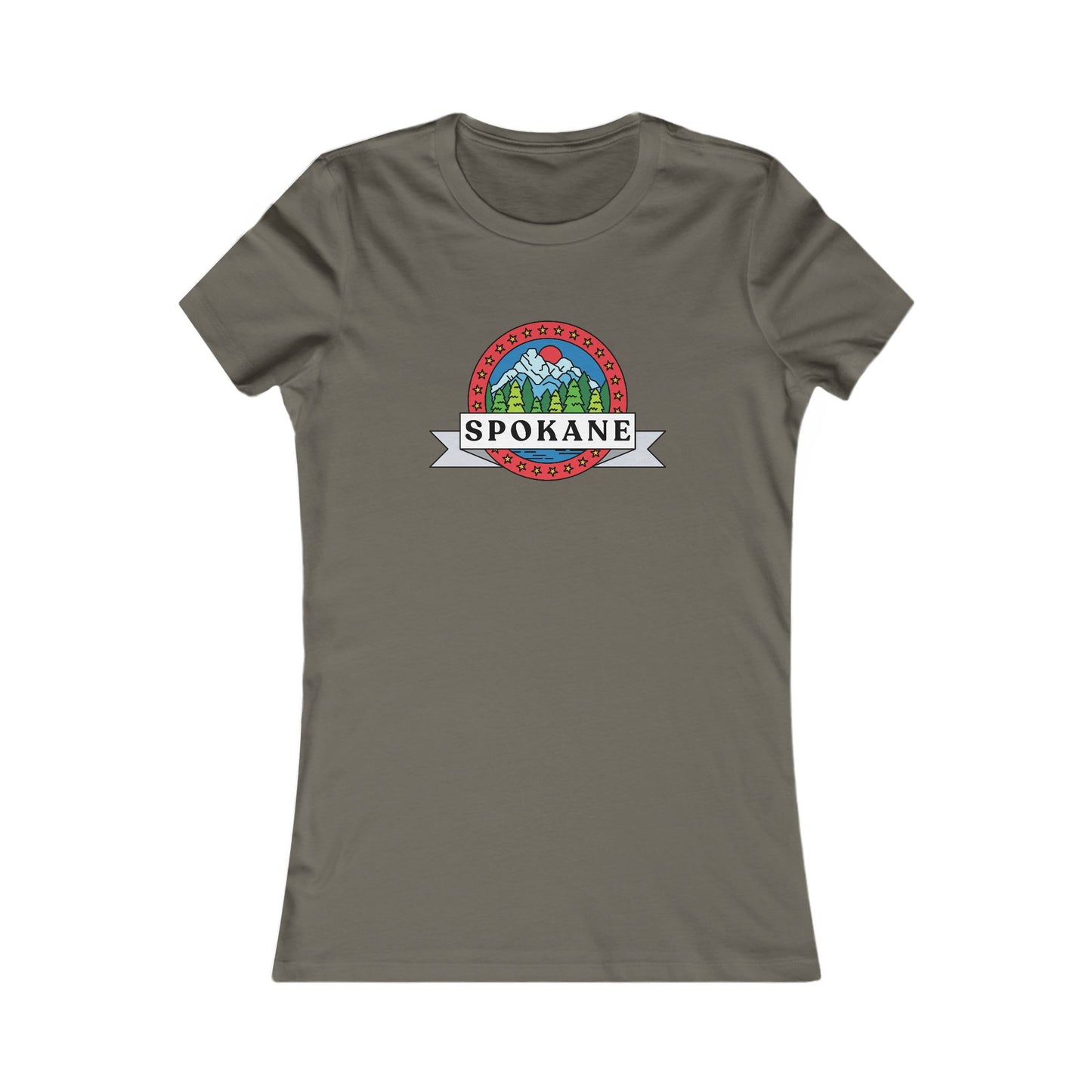 Spokane Scenic Mountains Women's Tee