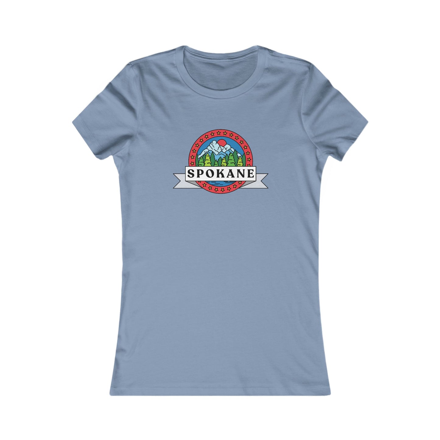 Spokane Scenic Mountains Women's Tee