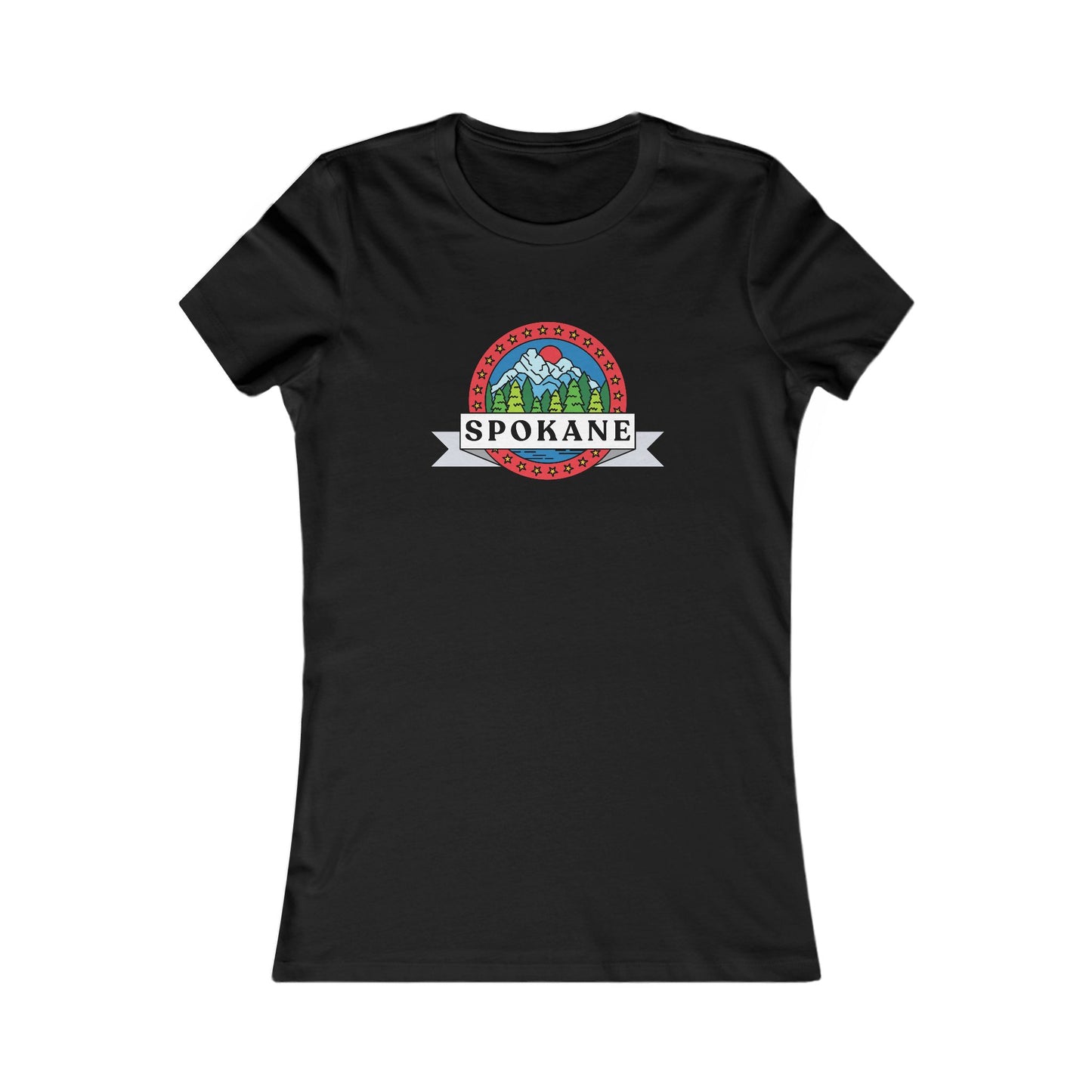 Spokane Scenic Mountains Women's Tee