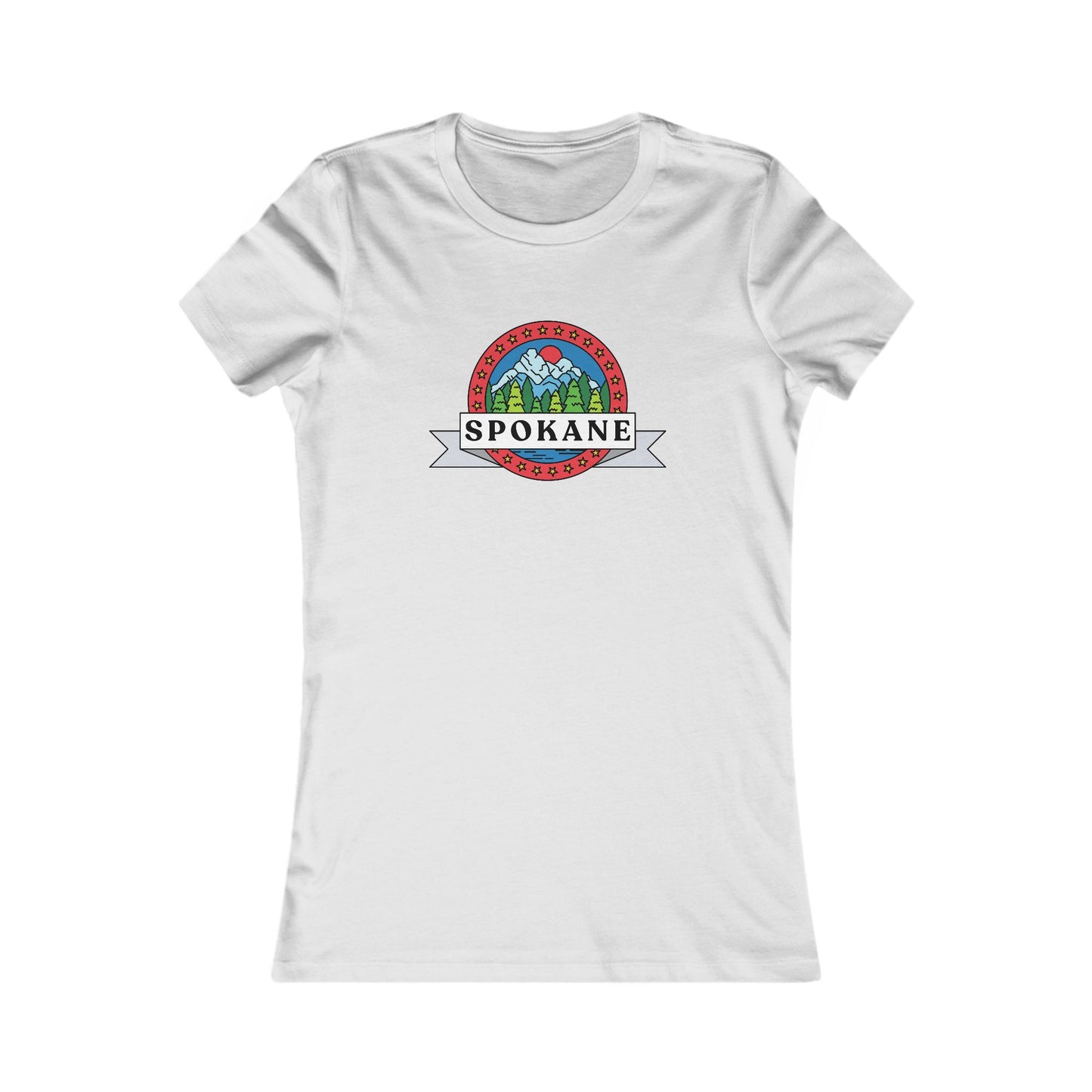 Spokane Scenic Mountains Women's Tee