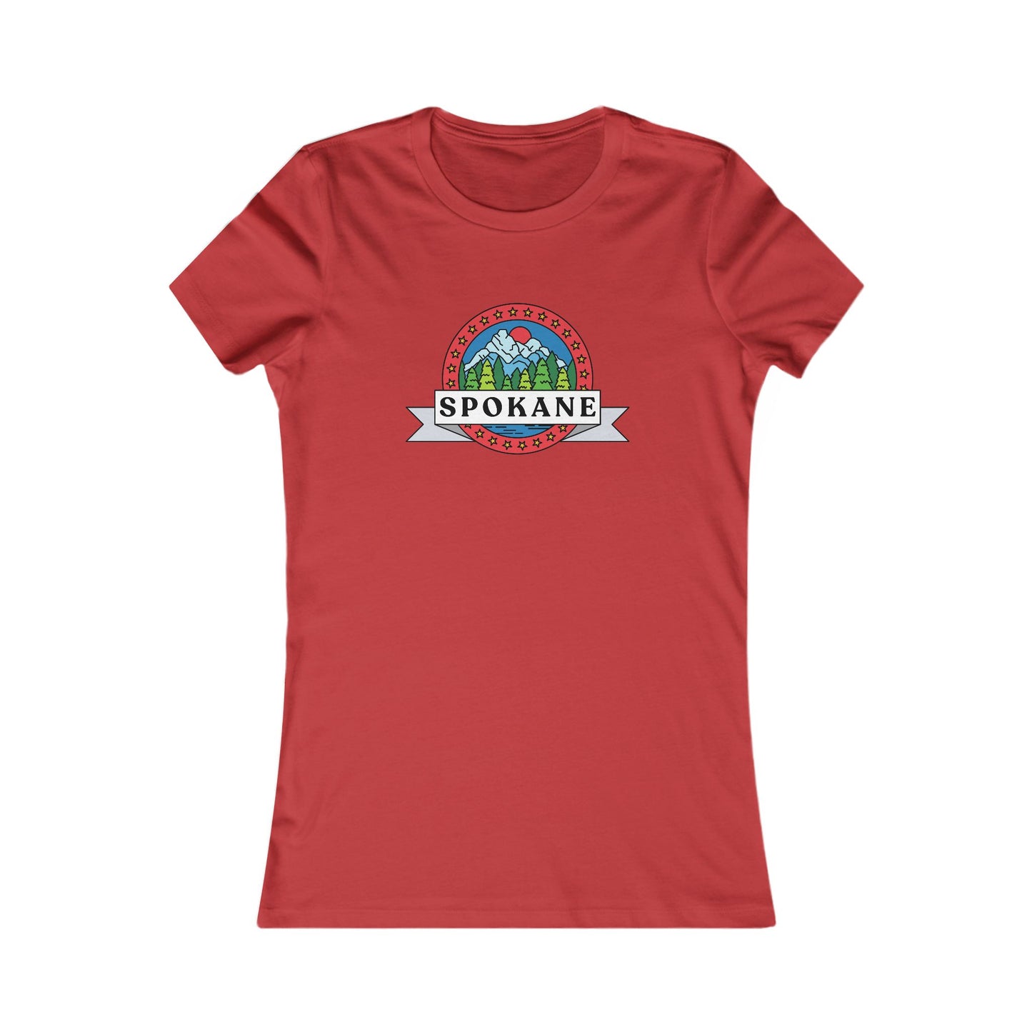 Spokane Scenic Mountains Women's Tee