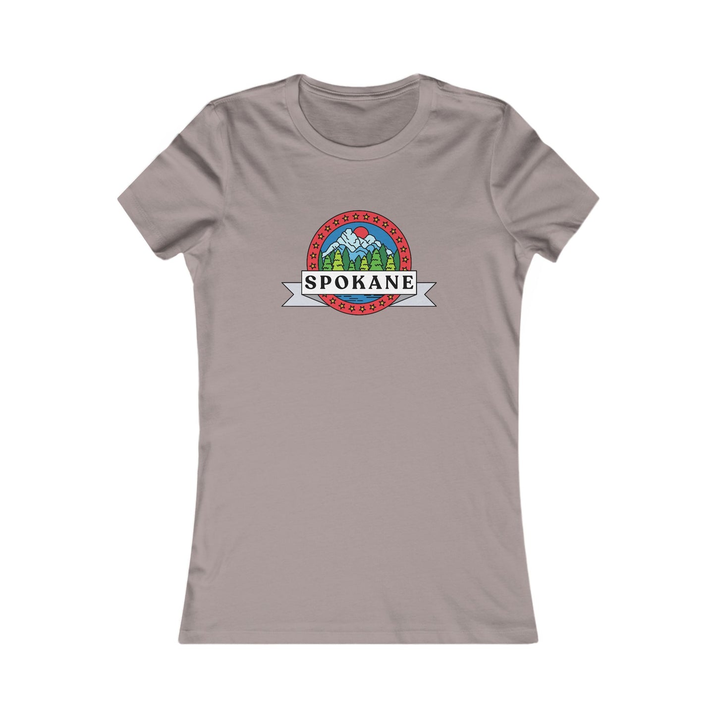 Spokane Scenic Mountains Women's Tee