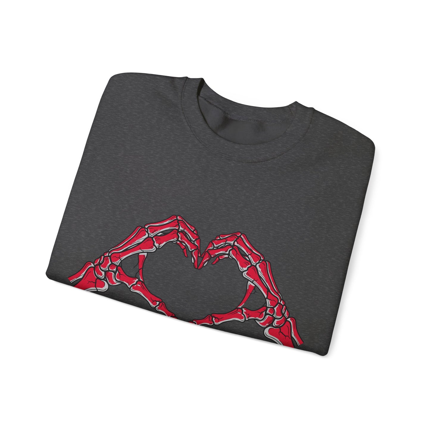 Heart Hands Crewneck Sweatshirt | Spooky Pullover | True North