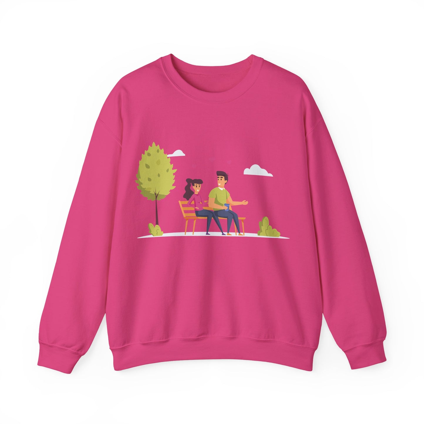 Cute Couple Crewneck Sweatshirt | Cozy Relationship Apparel | True North