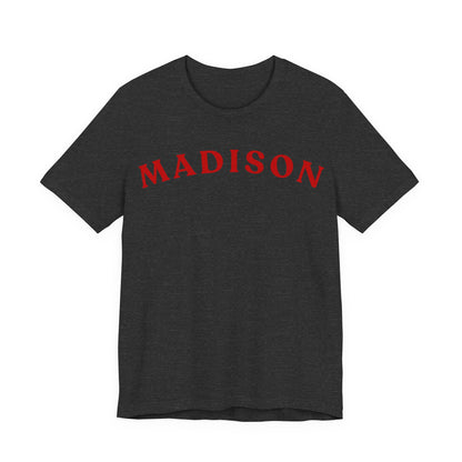Madison Arc Name T‑Shirt — Personalized City/Name Tee