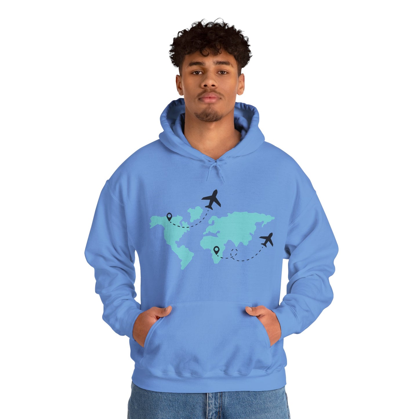 Travel Lover's Map Hoodie | True North