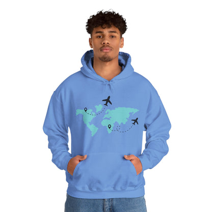 Travel Lover's Map Hoodie | True North