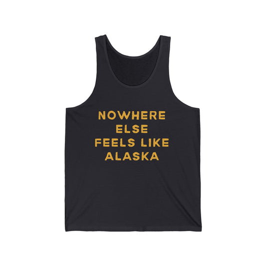 Alaska Pride Men/Unisex Tank Top | Nowhere Else Feels Like Alaska | True North