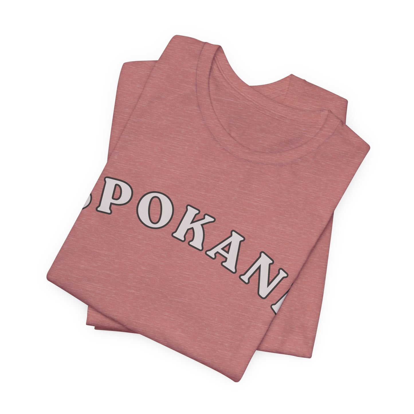 Spokane Retro Arch T-Shirt — Vintage College Style Tee