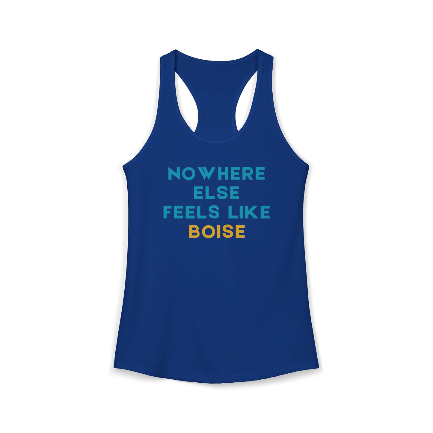 Women's Ideal Racerback Tank BOISE