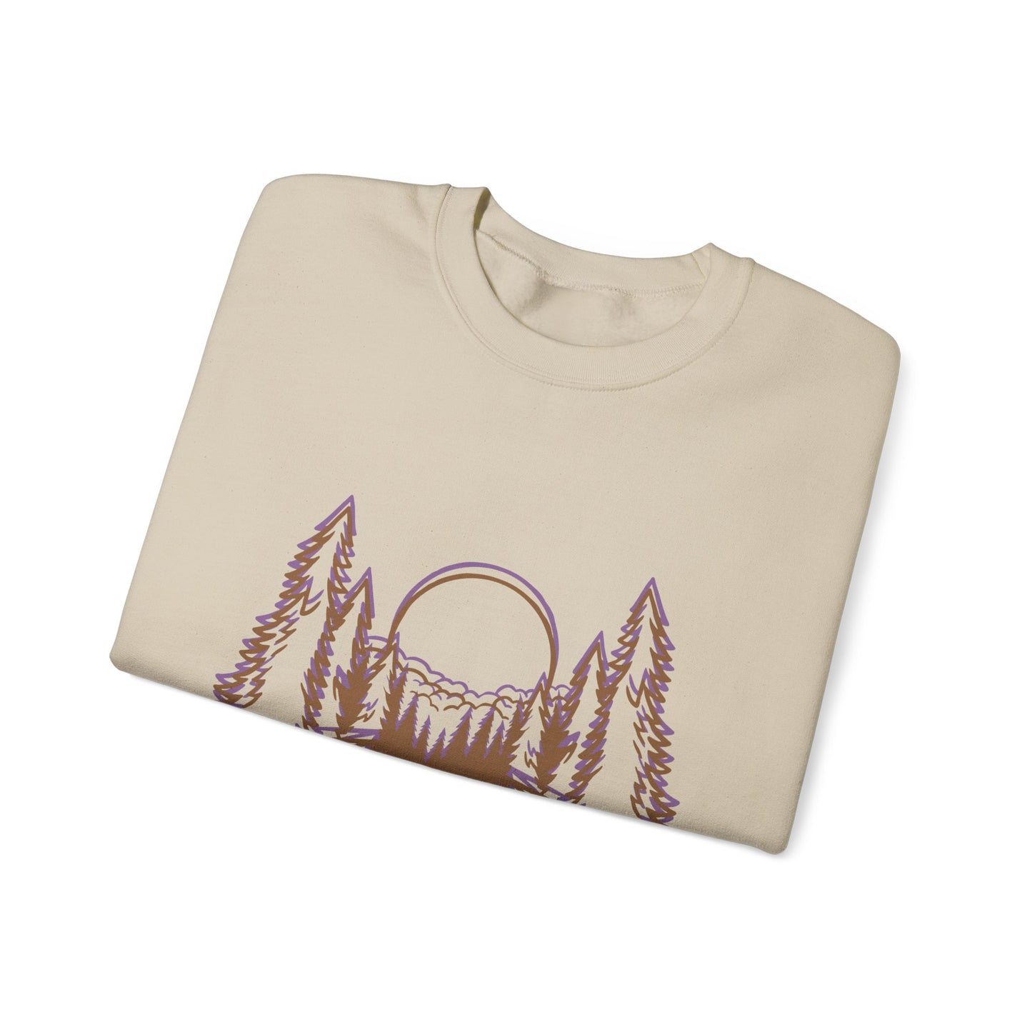 Nature-Inspired Crewneck Sweatshirt | Cozy Nature Enthusiasts | True North