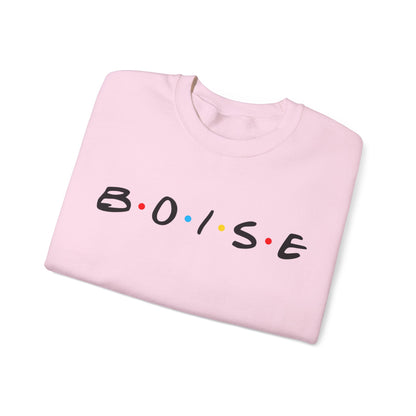 Classic White Crewneck Sweatshirt boise