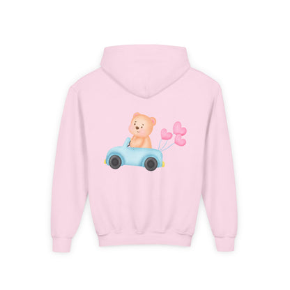 Cute Car-Themed Youth Hoodie | Adorable Sweatshirt | True North
