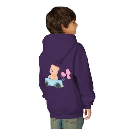 Cute Car-Themed Youth Hoodie | Adorable Sweatshirt | True North