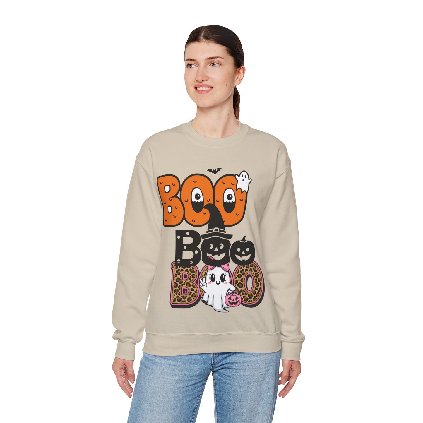 Halloween Boo Crewneck Sweatshirt  | True North