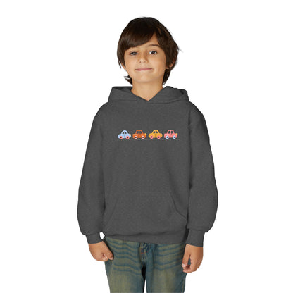 Cute Car-Themed Youth Hoodie | Adorable Sweatshirt | True North