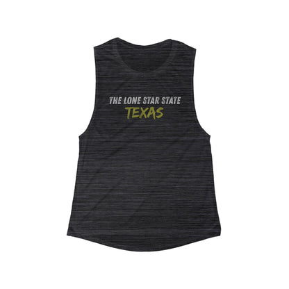 The Lone Star State TEXAS | Women’s Flowy Scoop Muscle Tank | True North