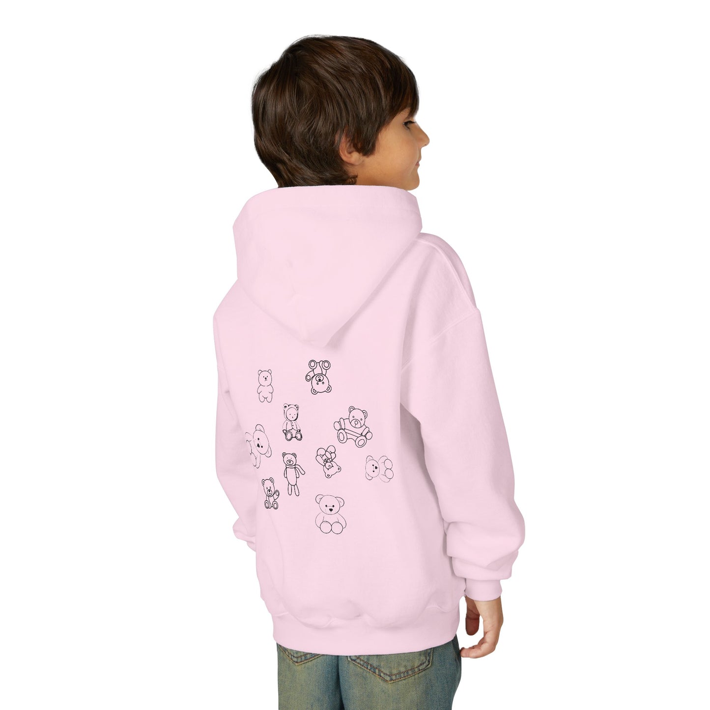 Youth Bear-Themed Hoodie | Cozy Teddy Bear Fun Layering | True North