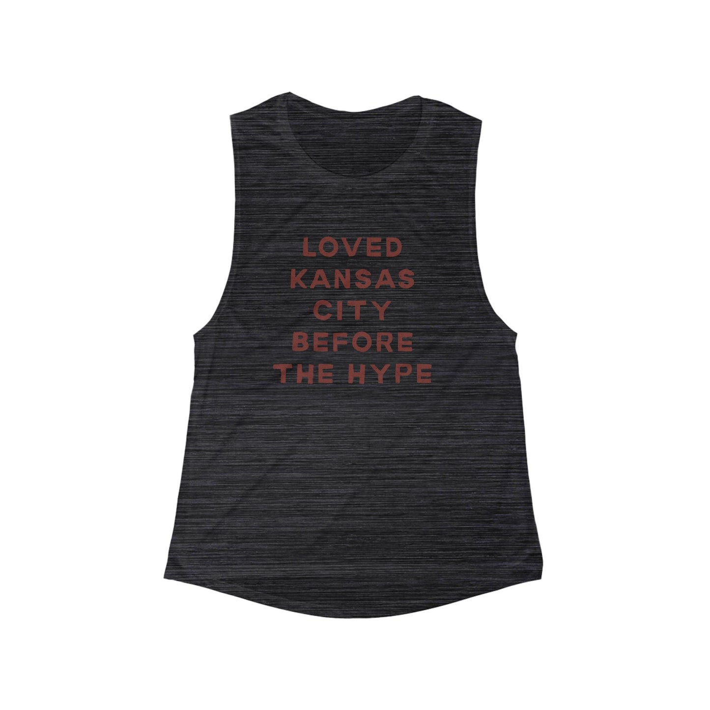 Loved Kansas City | Women’s Flowy Scoop Muscle Tank | True North