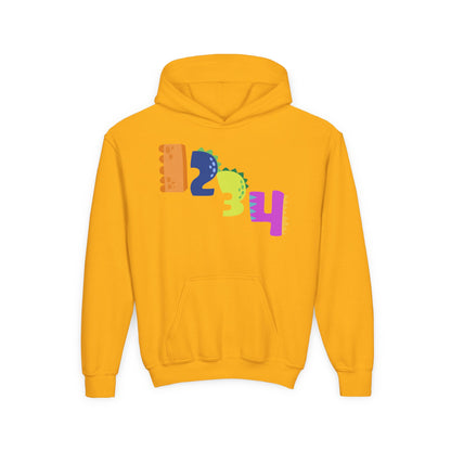 Dinosaur Birthday Sweatshirt | Fun Math Learning, Party Attire | True North
