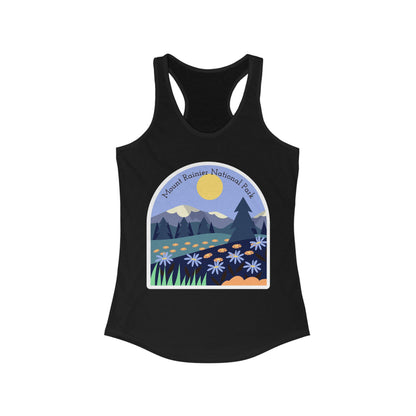 Mount Rainier National Park | Women’s Ideal Racerback Tank | True North