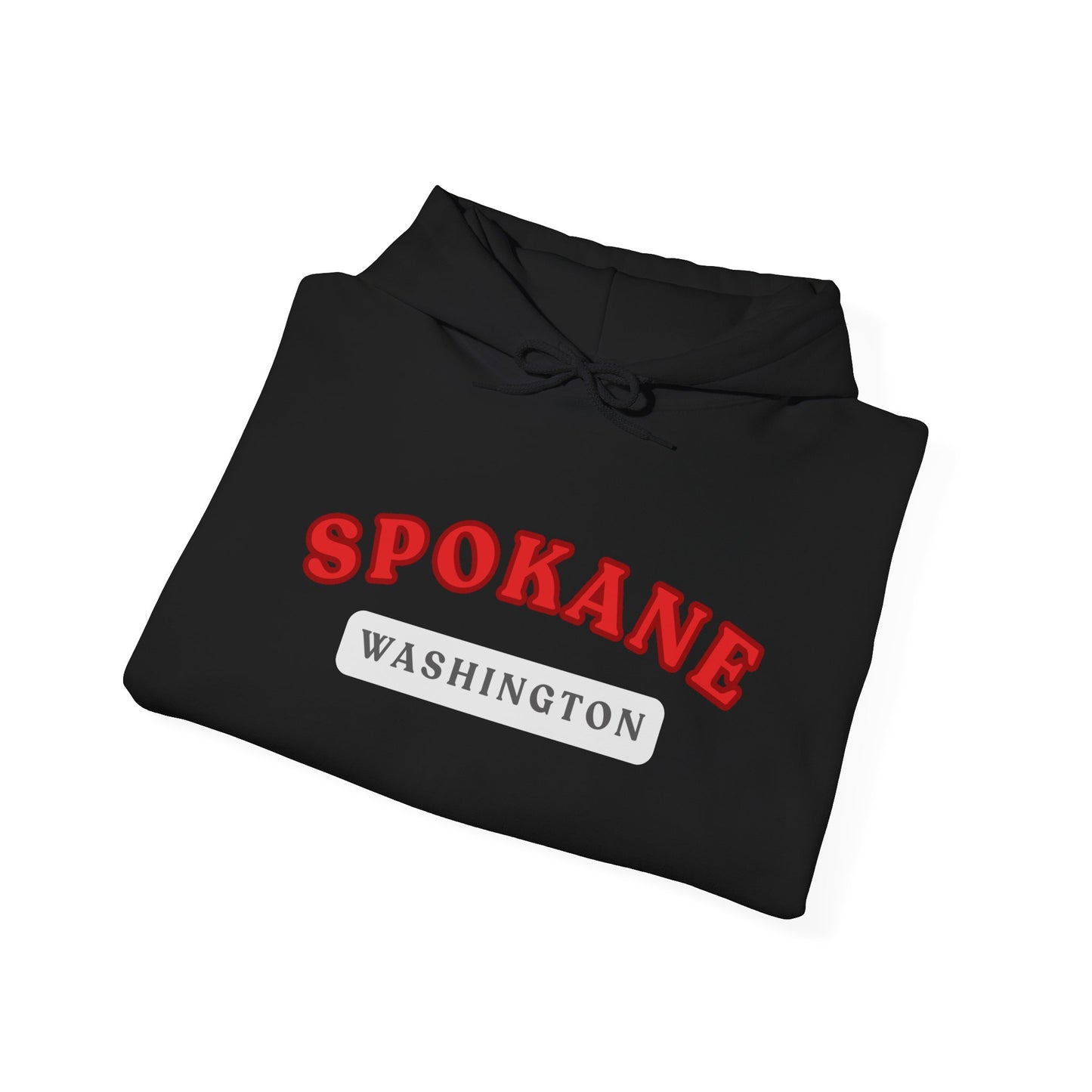 Spokane Washington Pullover Hoodie – Classic Collegiate City Sweatshirt