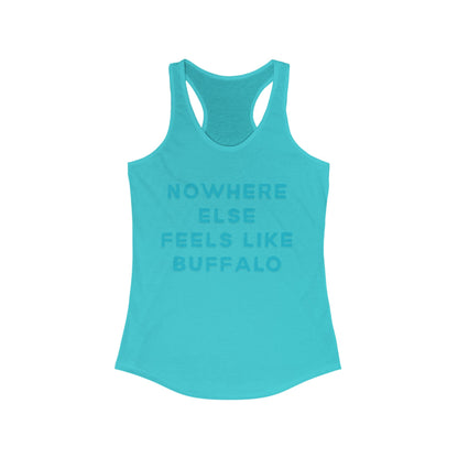 Nowhere else feels like BUFFALO | Women’s Ideal Racerback Tank | True North