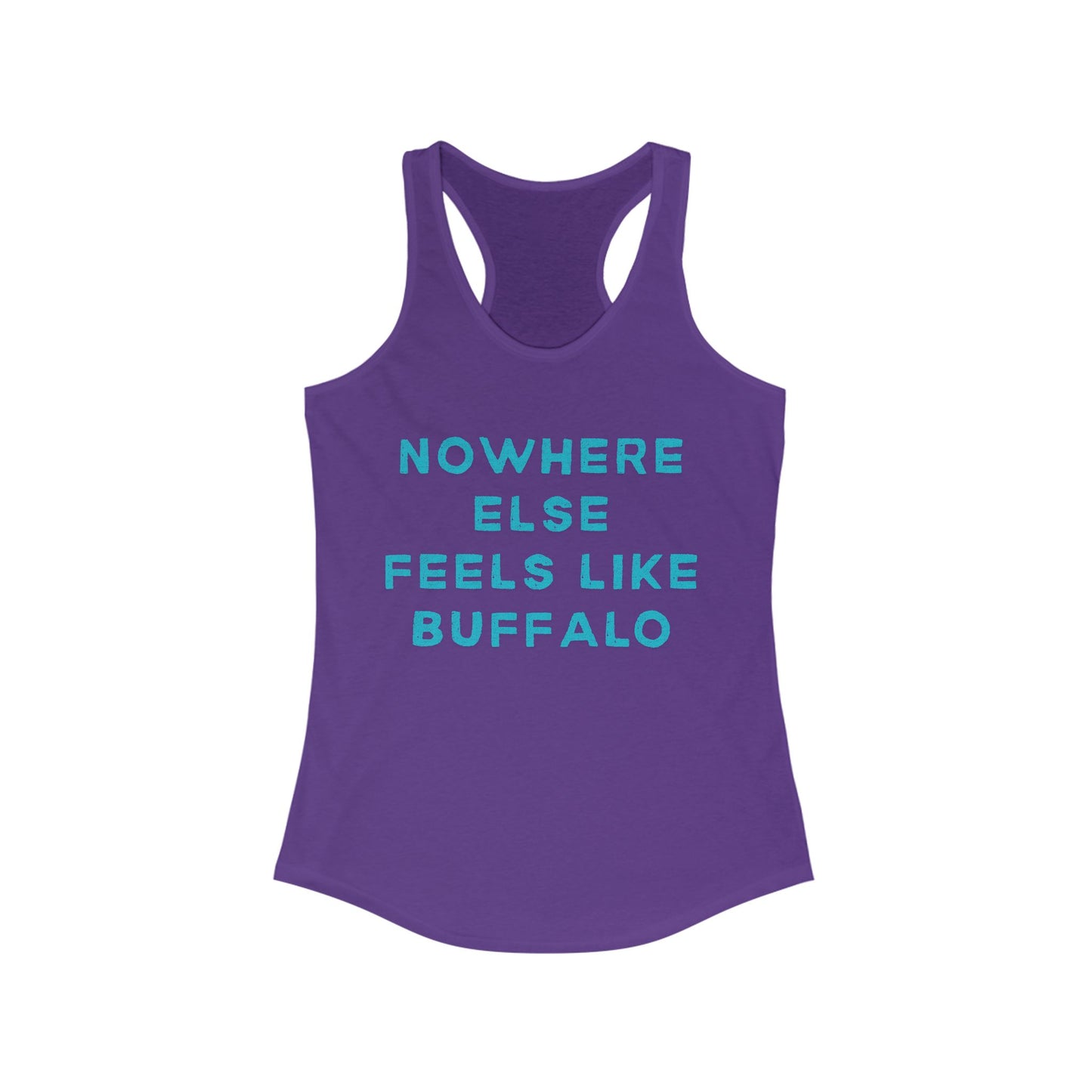 Nowhere else feels like BUFFALO | Women’s Ideal Racerback Tank | True North