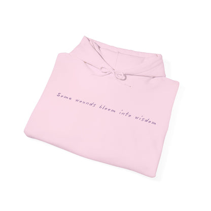 Blooming Wounds Cozy Inspirational Hoodie | True North
