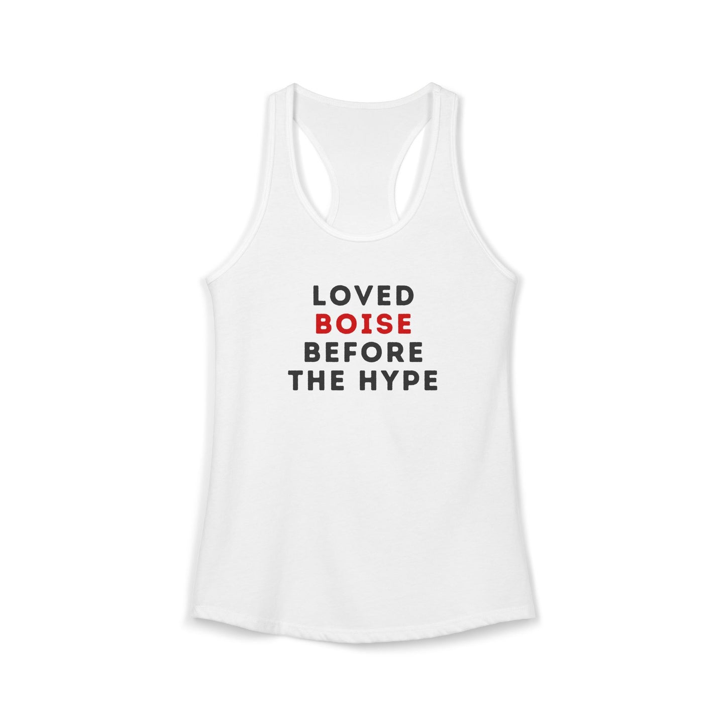 Women's Ideal Racerback Tank BOISE