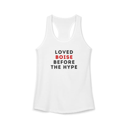 Women's Ideal Racerback Tank BOISE