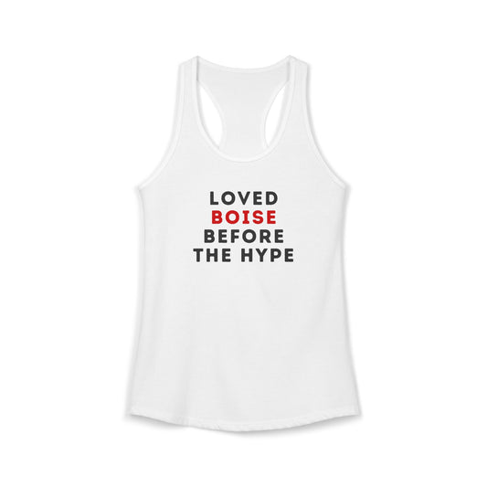 Women's Ideal Racerback Tank BOISE