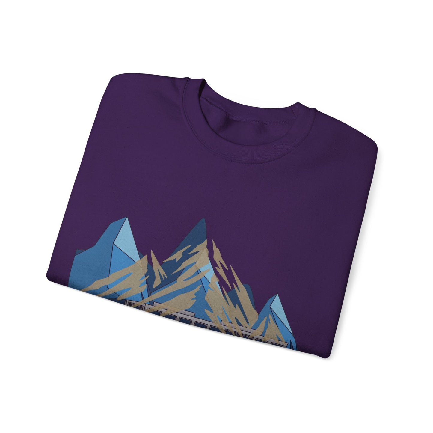 Mountain Reflection Crewneck Sweatshirt | Adventure and Nature Lovers | True North