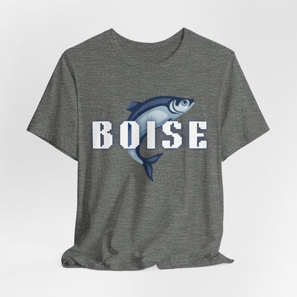 Boise Trout Graphic Tee — Fish Logo Short Sleeve T-Shirt